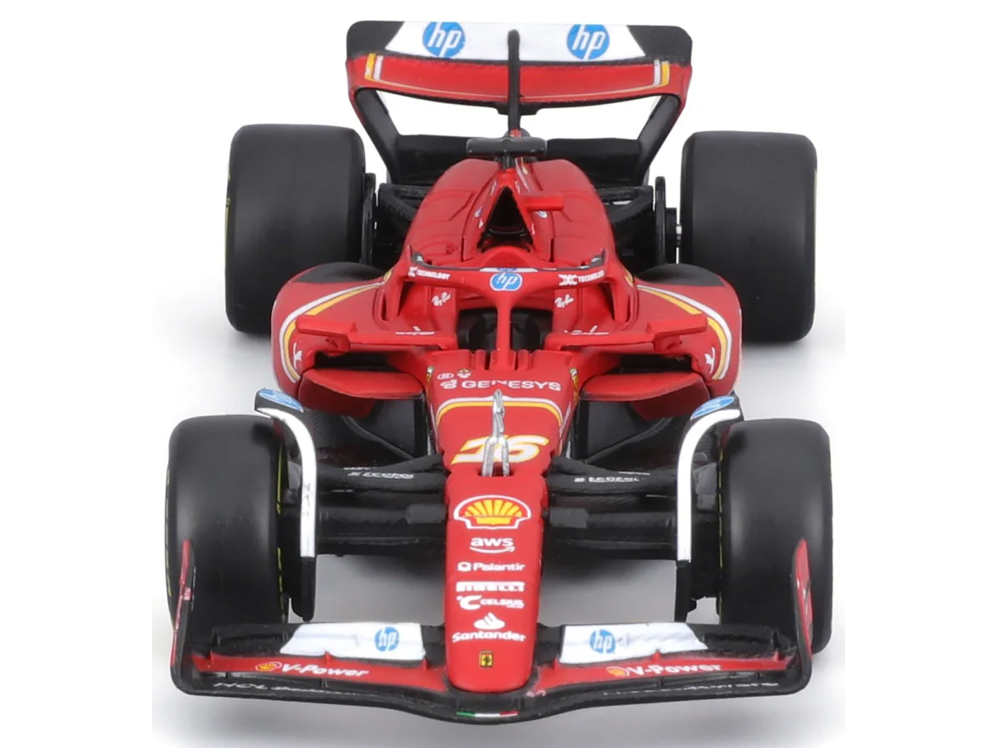 Ferrari SF-24 #16 Charles Leclerc "Formula One F1 World Championship" (2024) "Formula Racing" Series 1/43 Diecast Model Car by Bburago