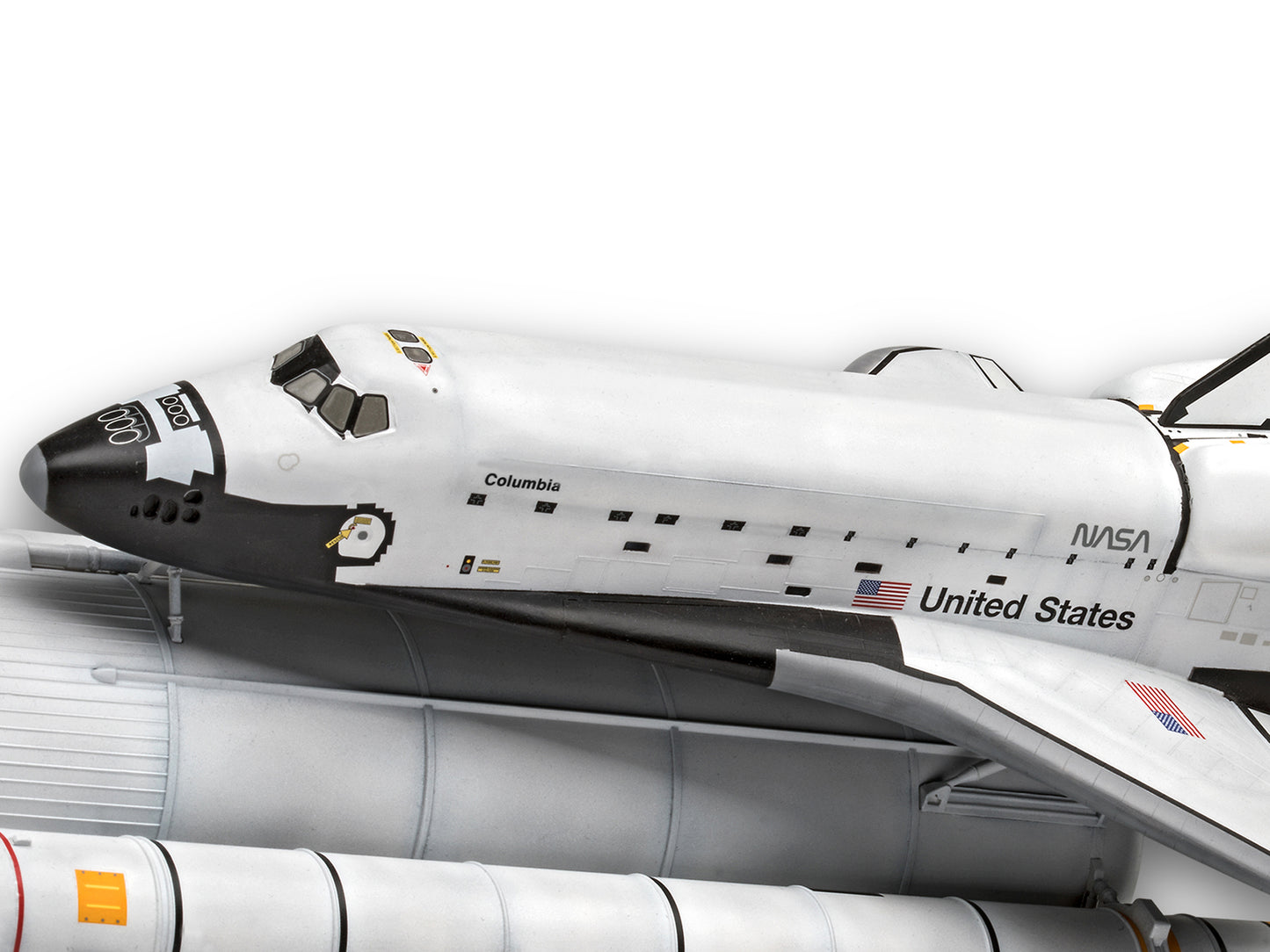 Level 5 Model Kit NASA Space Shuttle 40th Anniversary with Booster Rockets 1/144 Scale Model by Revell