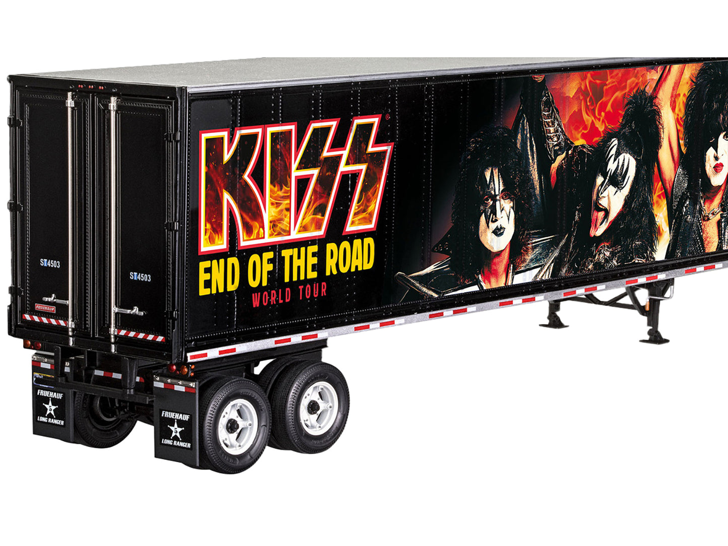 Level 3 Model Kit Kenworth Tour Truck "KISS End of the Road World Tour" 1/32 Scale Model by Revell