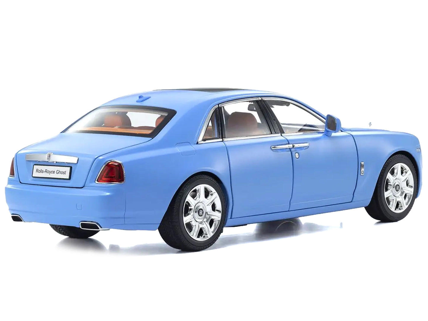 Rolls-Royce Ghost Light Blue 1/18 Diecast Model Car by Kyosho