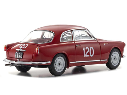 Alfa Romeo Giulietta SV #120 Giorgio Becucci - Pasquale Cazzato "Mille Miglia" (1956) 1/18 Diecast Model Car by Kyosho