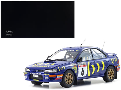 Subaru Impreza #4 Colin McRae - Derek Ringer Winner "RAC Rally" (1994) 1/18 Diecast Model Car by Kyosho