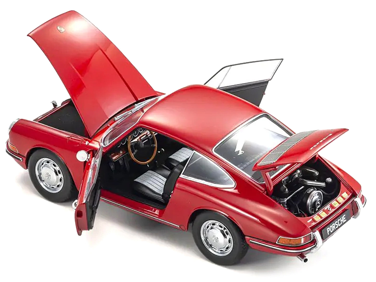 Porsche 911 (901) Signal Red 1/18 Diecast Model Car by Kyosho