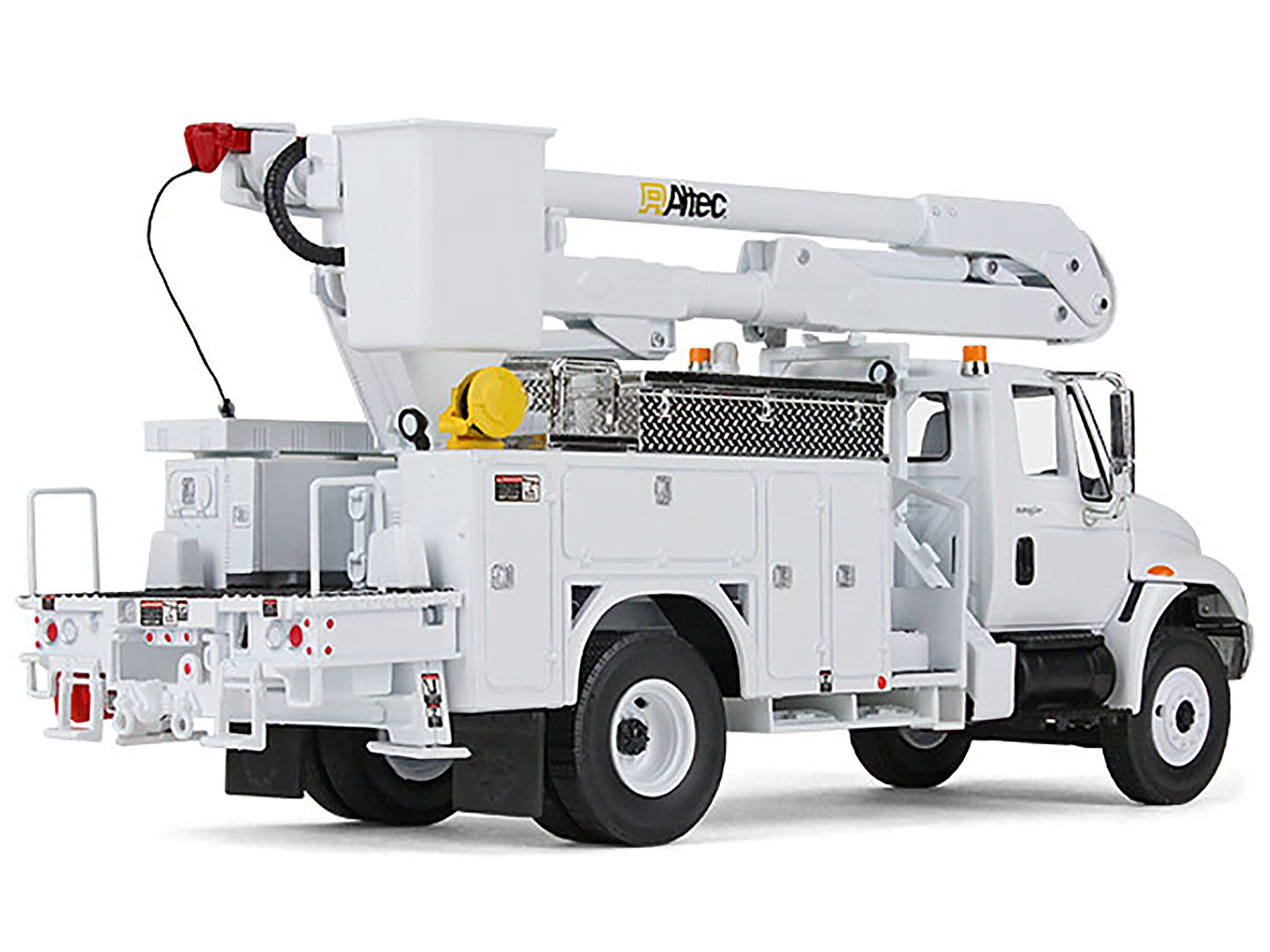 International DuraStar Utility Bucket Truck "Altec" White 1/34 Diecast Model by First Gear