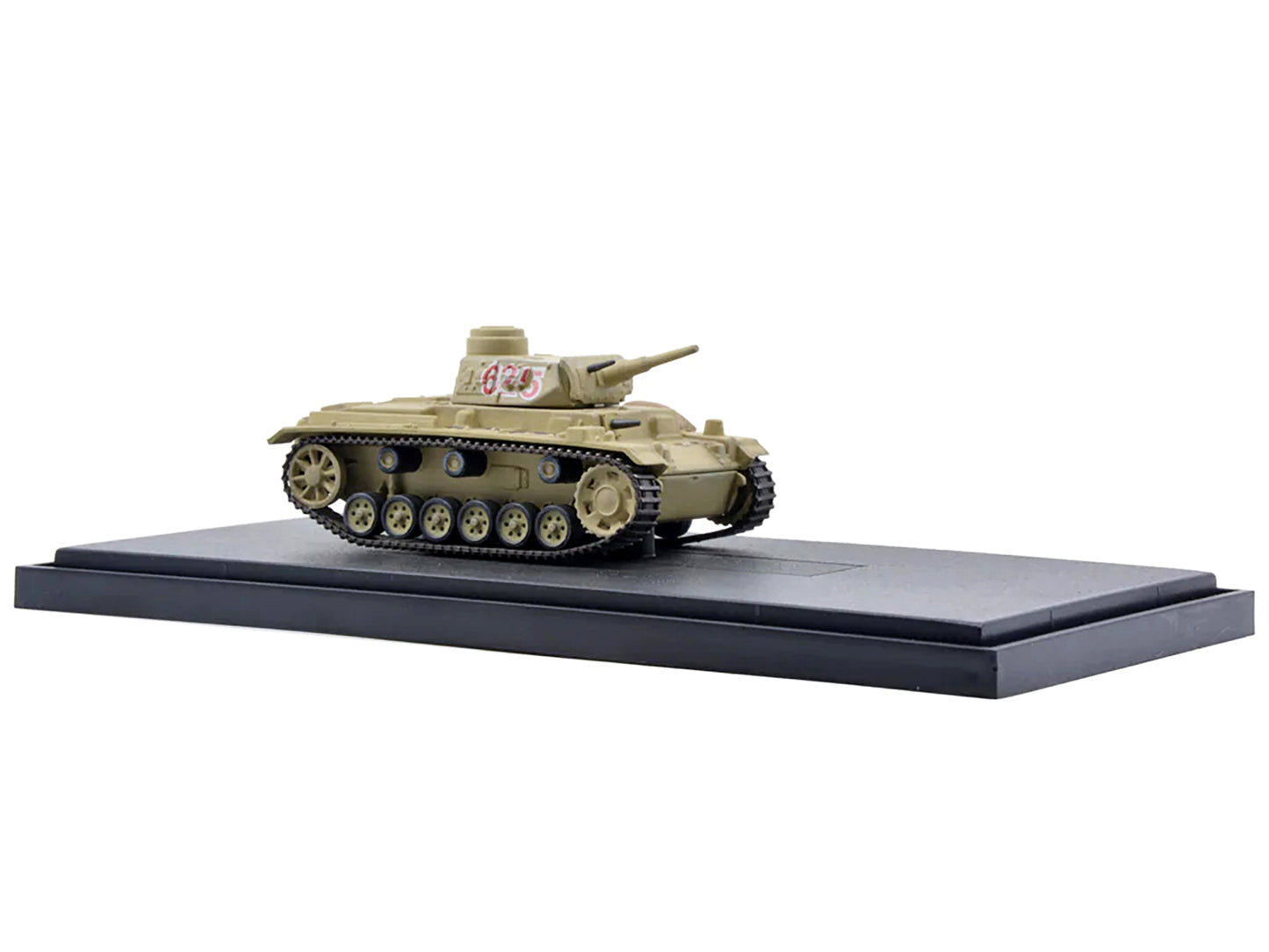 German Sd. Kfz. 141 PzKpfw III Ausf. G Medium Tank - Deutsches Afrika Korps North Africa 1941 1/72 Diecast Model by Panzerkampf