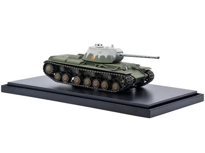 Soviet Kliment Voroshilov KV-3 Heavy Tank Winter Camouflage 1/72 Diecast Model by Panzerkampf