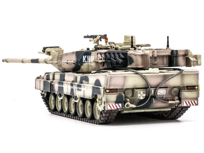 German Kampfpanzer Leopard 2A7 Main Battle Tank Desert Camouflage 1/72 Diecast Model by Panzerkampf