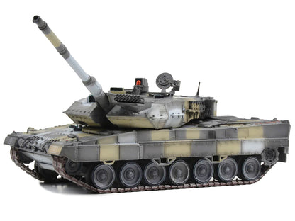 German Kampfpanzer Leopard 2A7 Main Battle Tank Mixed European Camouflage 1/72 Diecast Model by Panzerkampf