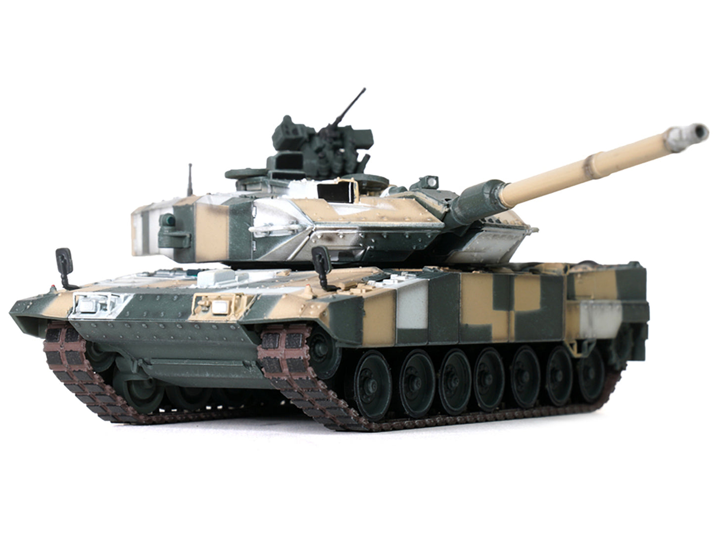 German Leopard 2 A7PRO Main Battle Tank Digital Camouflage "Armor Premium" Series 1/72 Diecast Model by Panzerkampf