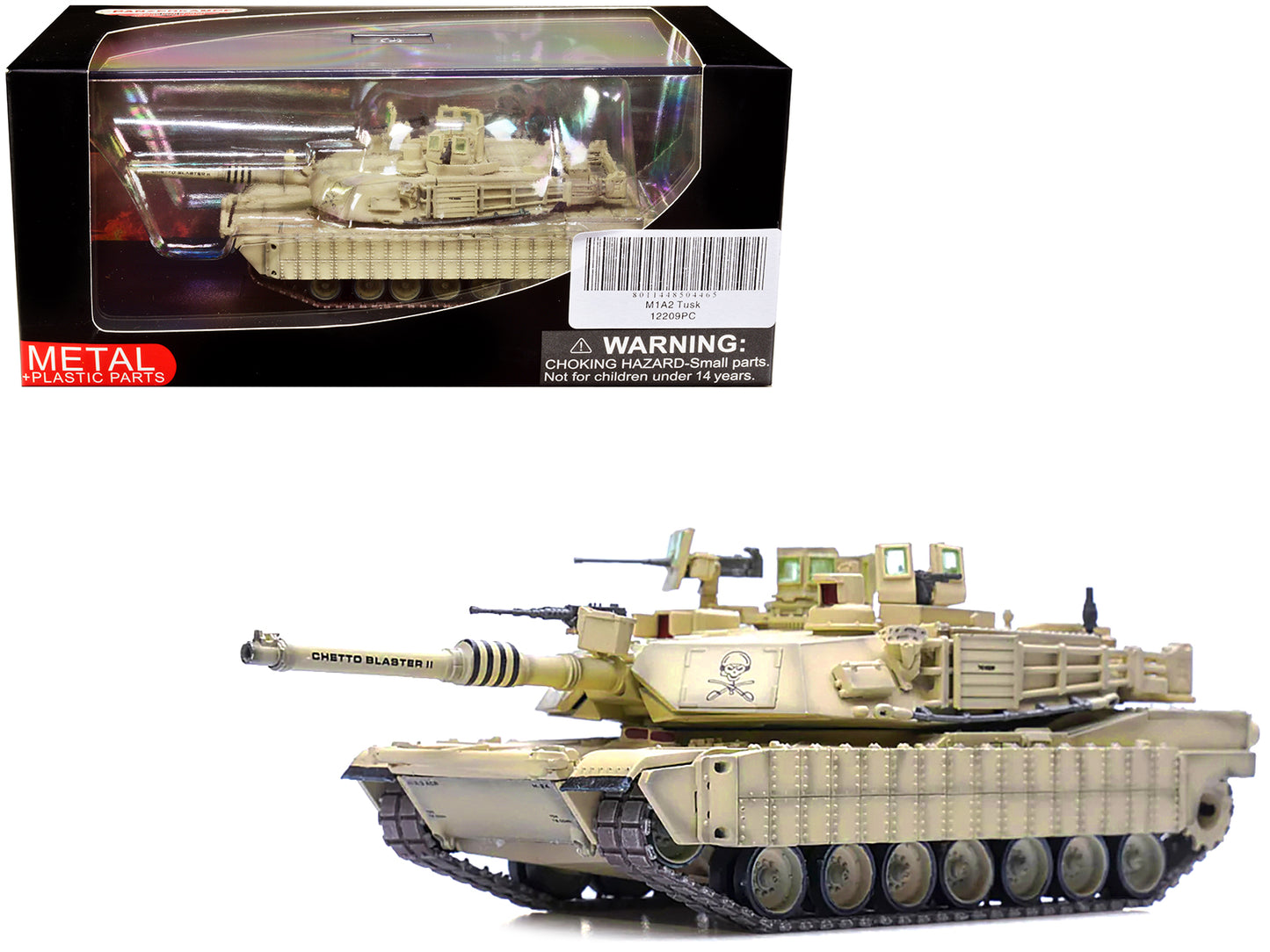 M1A2 TUSK I Battle Tank "Ghetto Blaster II" "U.S. Army 3rd Squadron 3rd Armoured Cavalry Regiment FOB Hammer Iraq" (2011) 1/72 Diecast Model by Panzerkampf