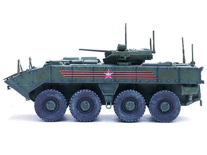 Bumerang IFV (Infantry Fighting Vehicle) "Russian Army" Green "Armor Premium" Series 1/72 Diecast Model by Panzerkampf