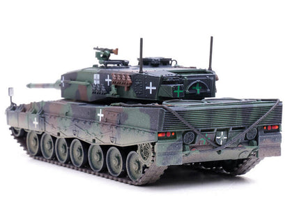 Leopard 2A4 Main Battle Tank with Snorkel "3-Tone Camouflage" Ukrainian Army "Armor Premium" Series 1/72 Diecast Model by Panzerkampf