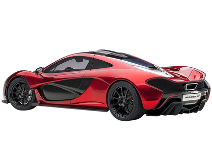 Mclaren P1 Volcano Red with Carbon Top 1/12 Model Car by Autoart