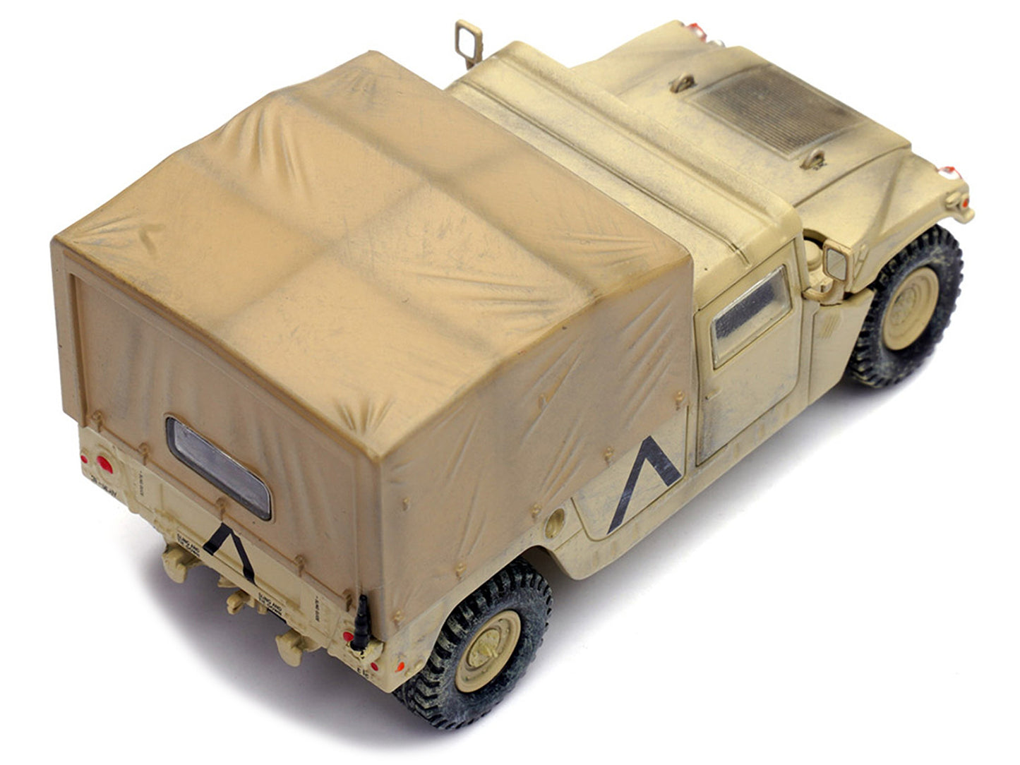 M998 HMMWV "1st Battalion 37th Armored Regiment 3rd Combat Brigade 1st Armored Division Gulf War Iraq" (1991) United States Army "Military Miniature" Series 1/64 Diecast Model by Panzerkampf