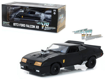 1973 Ford Falcon XB Black "Last of the V8 Interceptors" (1979) Movie 1/18 Diecast Model Car by Greenlight