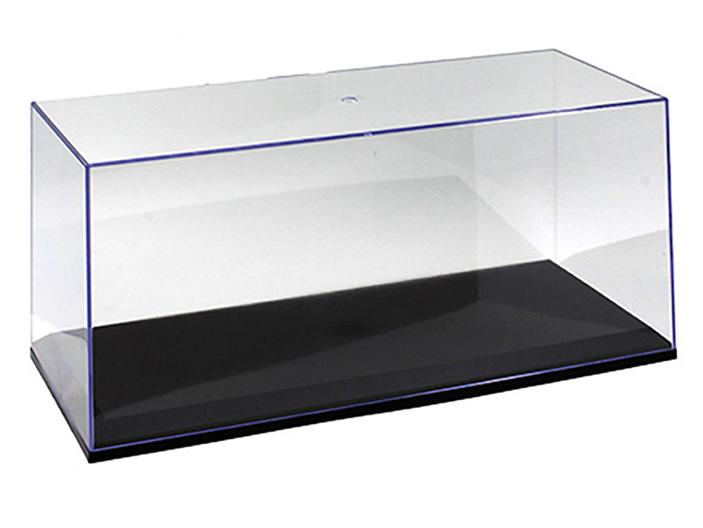 Collectible Display Show Case with Black Base for 1/24 1/18 Scale Models by Illumibox