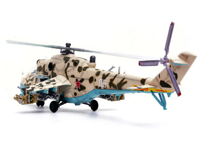 Mil Mi-24V Hind Attack Helicopter "#05 Kandahar Afghanistan" (1986) Soviet Air Force 1/72 Diecast Model by Panzerkampf