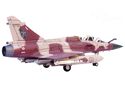 Dassault Mirage 2000D Fighter Aircraft "133 Couteau Delta Nancy-Ochey AB" French Air Force "Wing" Series 1/72 Diecast Model by Panzerkampf