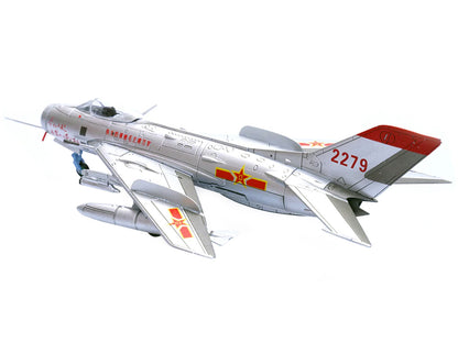 Shenyang J-6 Fighter Aircraft "Red 2279" China - People's Liberation Army Air Force "Wing" Series 1/72 Diecast Model by Panzerkampf