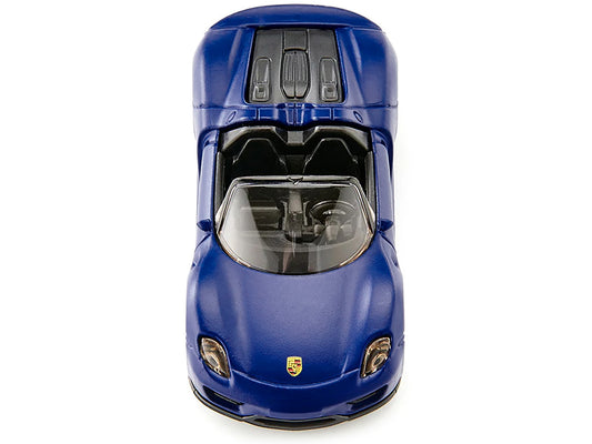 Porsche 918 Spyder Matt Blue Diecast Model Car by Siku