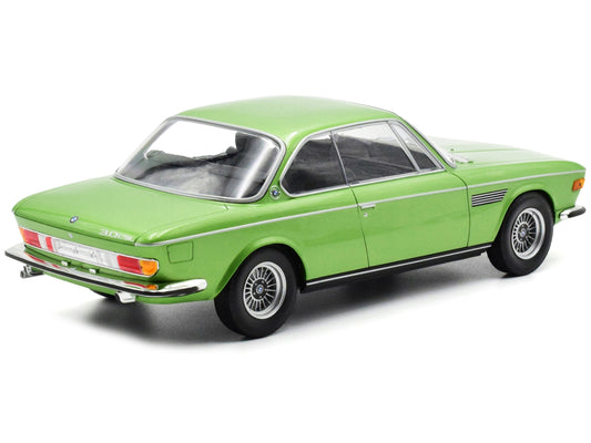 1971 BMW 3.0 CSi Green Metallic Limited Edition to 506 pieces Worldwide 1/18 Diecast Model Car by Minichamps