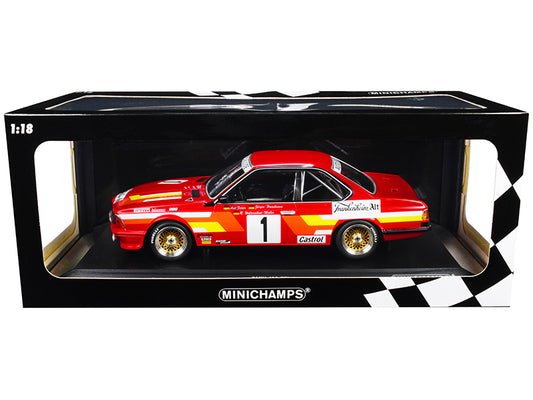 BMW 635 CSi #1 A. Felder - J. Hamelmann - R. Walterscheid-Muller Winners 24H of Nurburgring (1985) Limited Edition to 300 pieces Worldwide 1/18 Diecast Model Car by Minichamps