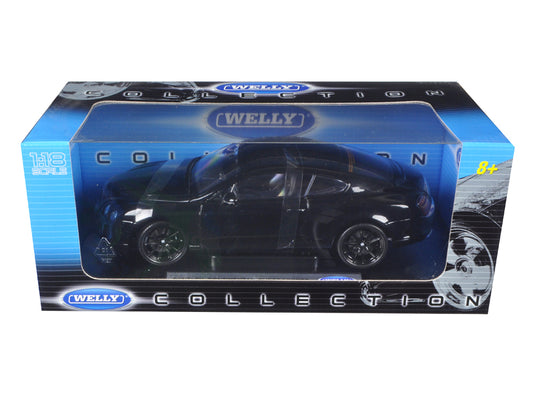 Bentley Continental Supersports Black 1/18 Diecast Car Model by Welly