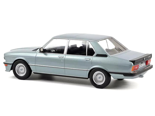 1980 BMW M 535i Light Blue Metallic 1/18 Diecast Model Car by Norev