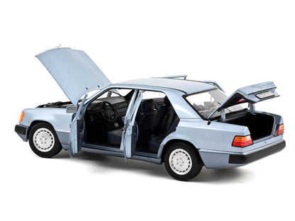 1990 Mercedes-Benz 230 E Light Blue Metallic 1/18 Diecast Model Car by Norev