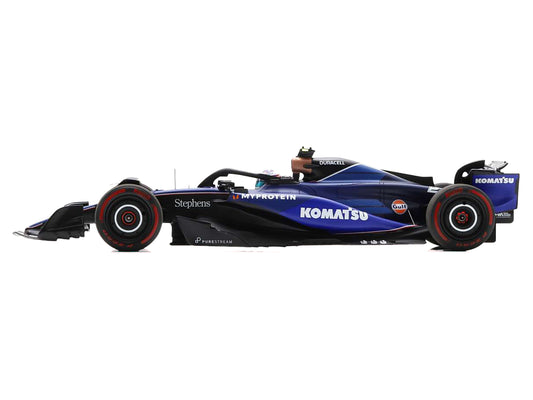 Williams FW46 #2 Logan Sargeant "Williams Racing" Formula One F1 "Bahrain GP" (2024) with Acrylic Display Case 1/18 Model Car by Spark