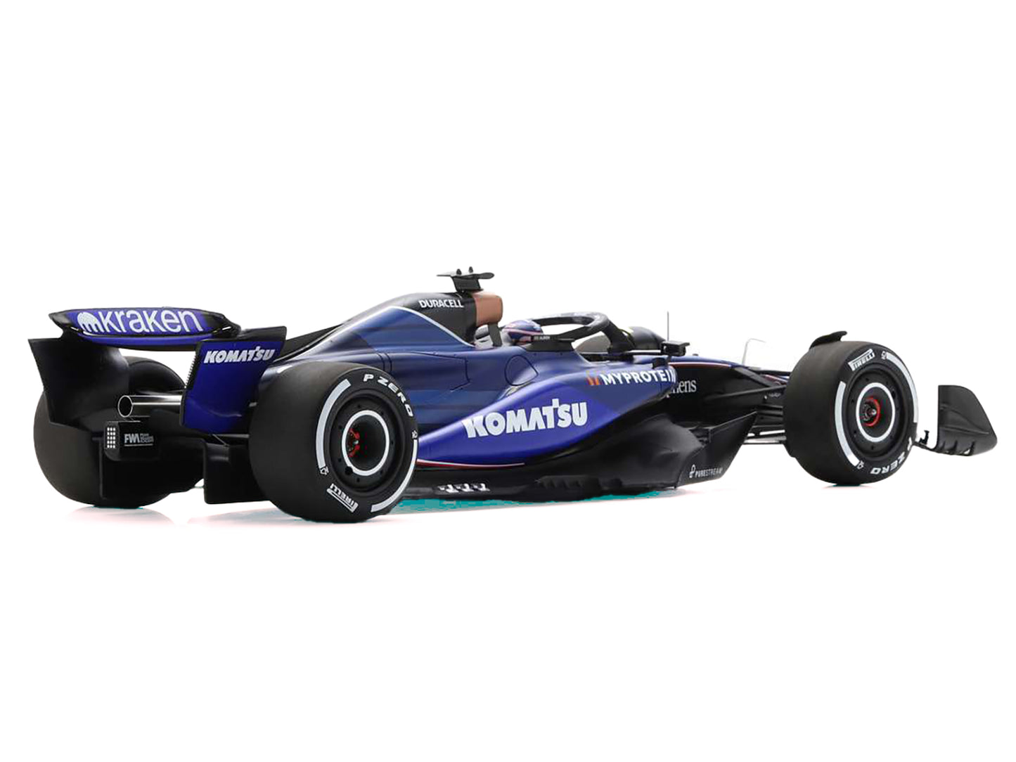 Williams FW46 #23 Alex Albon "Williams Racing" Formula One F1 "Bahrain GP" (2024) with Acrylic Display Case 1/18 Model Car by Spark