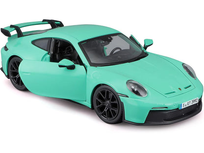 Porsche 911 GT3 Light Green 1/24 Diecast Model Car by Bburago