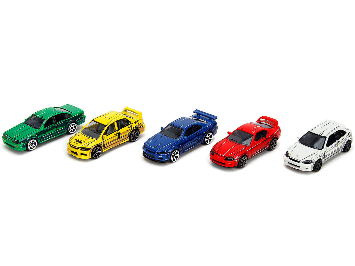 Japan Series (2024) 5 piece Set 1/64 Diecast Model Cars by Majorette