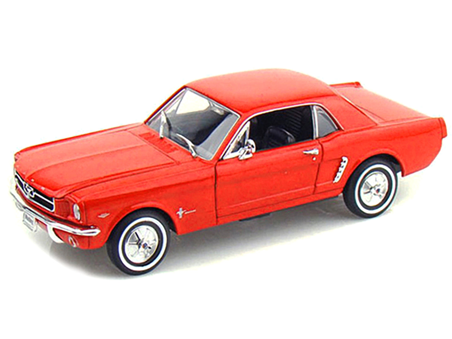 1964 1/2 Ford Mustang Coupe Hardtop Red 1/24 Diecast Model Car by Welly