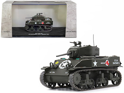 M5A1 Light Tank #16 "Destruction" "U.S.A. 37th Tank Battalion France September 1944" 1/43 Diecast Model by AFVs of WWII