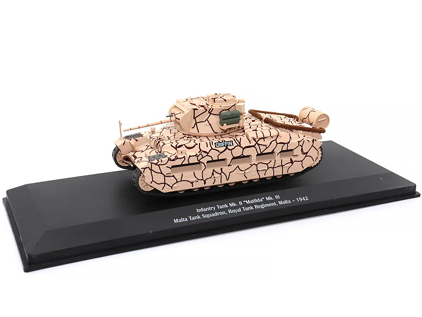 Infantry Tank Mk. II "Matilda" Mk. III "Griffin" "Malta Tank Squadron Royal Tank Regiment Malta 1942" 1/43 Diecast Model by AFVs of WWII