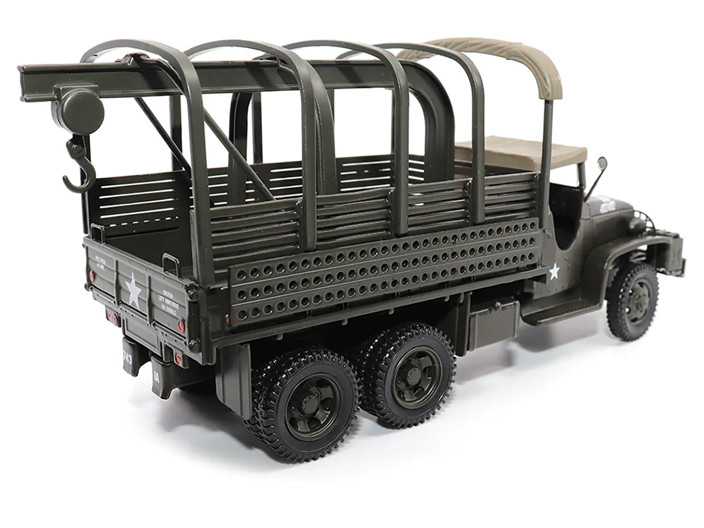 GMC CCKW353 Wrecker Tow Truck Olive Drab "United States Army" 1/43 Diecast Model by Militaria Die Cast