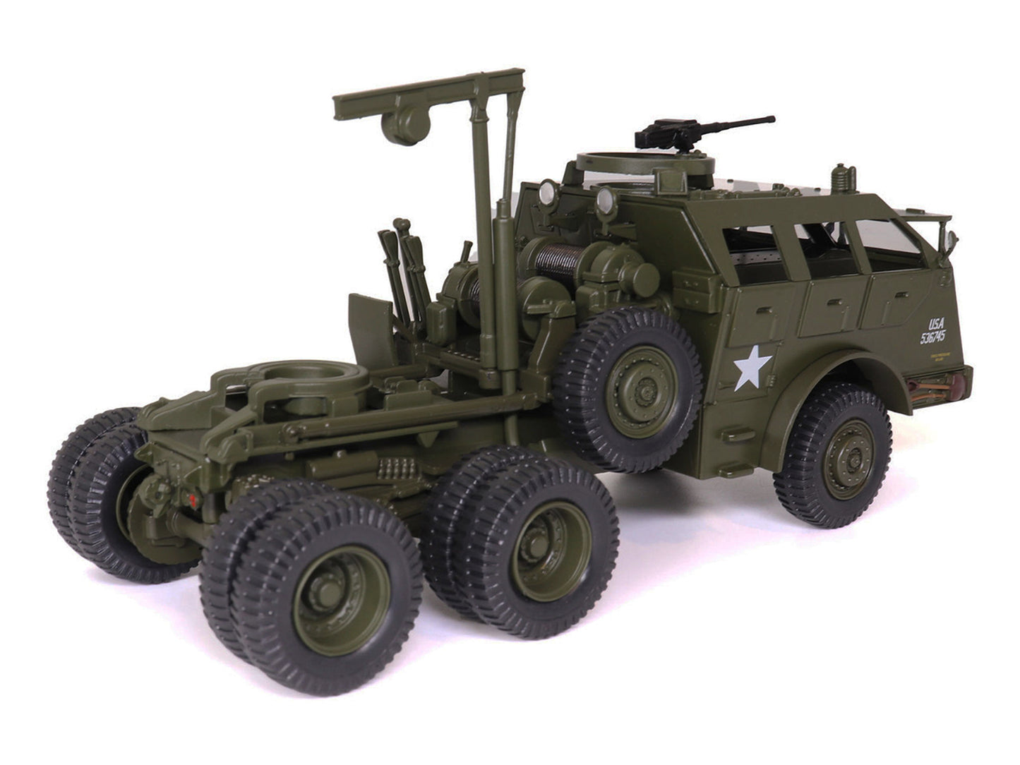 Pacific M26 Tractor Olive Drab "United States Army" 1/43 Diecast Model by Militaria Die Cast