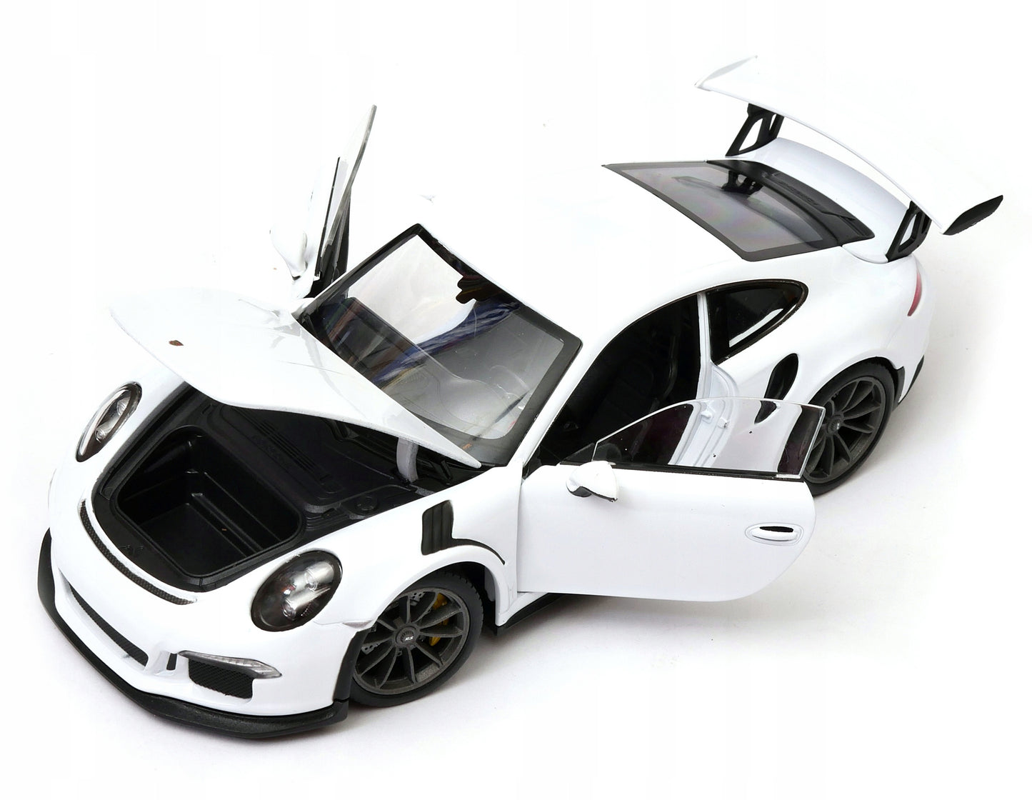 Porsche 911 GT3 RS White 1/24-1/27 Diecast Model Car by Welly