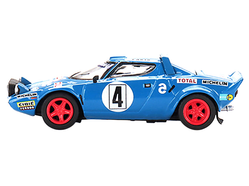 Lancia Stratos HF #4 Bernard Darniche - Alain Mahe Winner "Monte Carlo Rally" (1979) Limited Edition to 1200 pieces Worldwide 1/64 Diecast Model Car by True Scale Miniatures