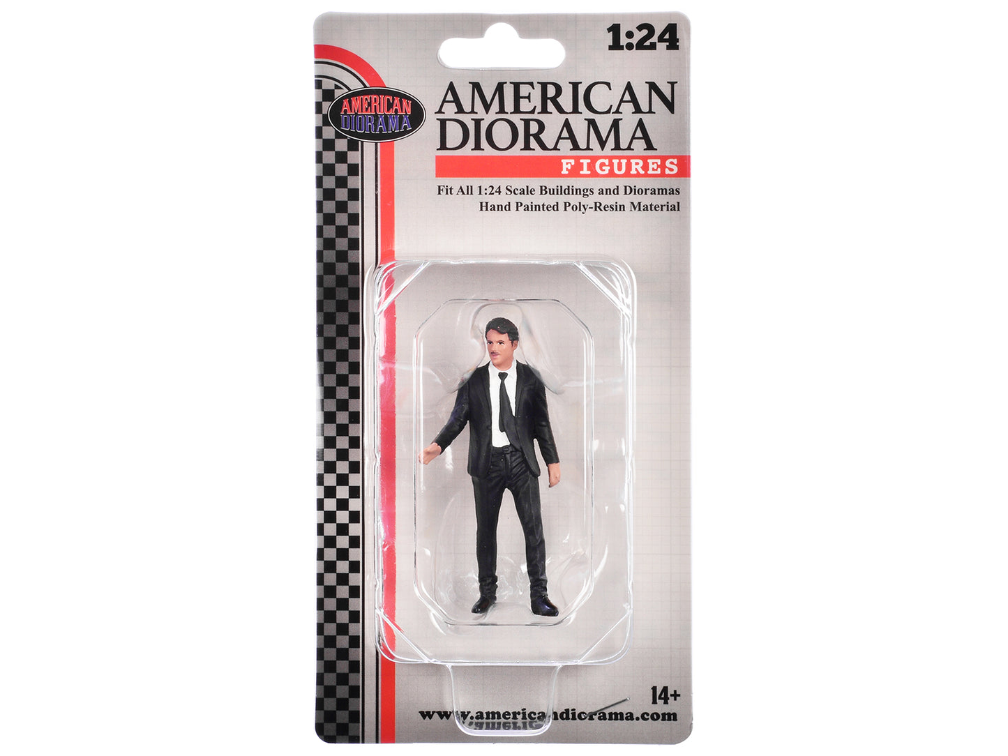 "Gentlemen's Club" Figure 3 for 1/24 Scale Models by American Diorama