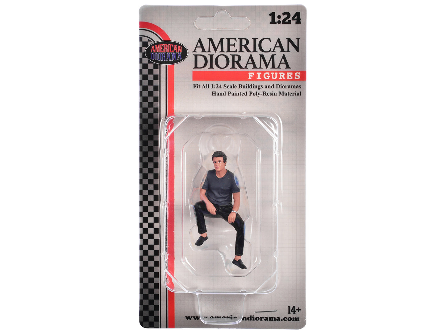 "Gentlemen's Club" Figure 5 for 1/24 Scale Models by American Diorama