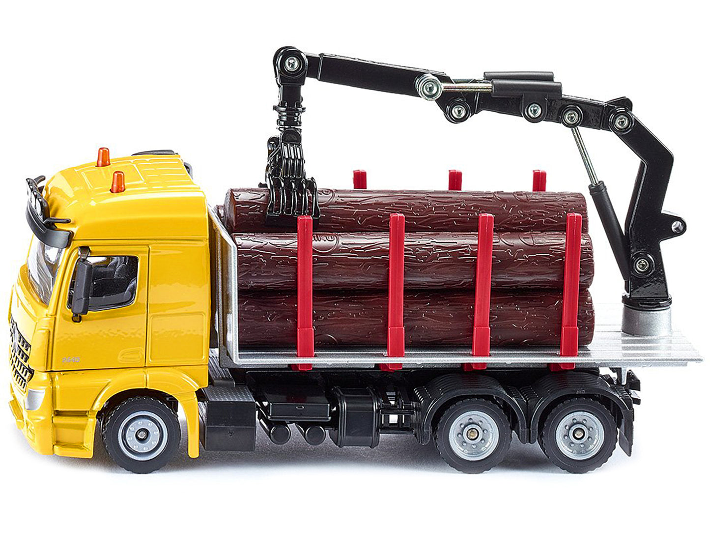 Mercedes-Benz Arocs 2645 Log Transporter Yellow 1/50 Diecast Model Car by Siku