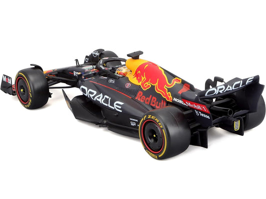 Red Bull Racing RB18 #1 Max Verstappen "Oracle" Winner Formula One F1 Abu Dhabi GP "Drivers' Champion" (2022) 1/24 Diecast Model Car by Bburago