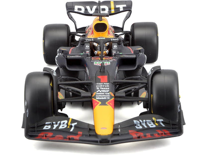 Red Bull Racing RB18 #1 Max Verstappen "Oracle" Winner Formula One F1 Abu Dhabi GP "Drivers' Champion" (2022) 1/24 Diecast Model Car by Bburago