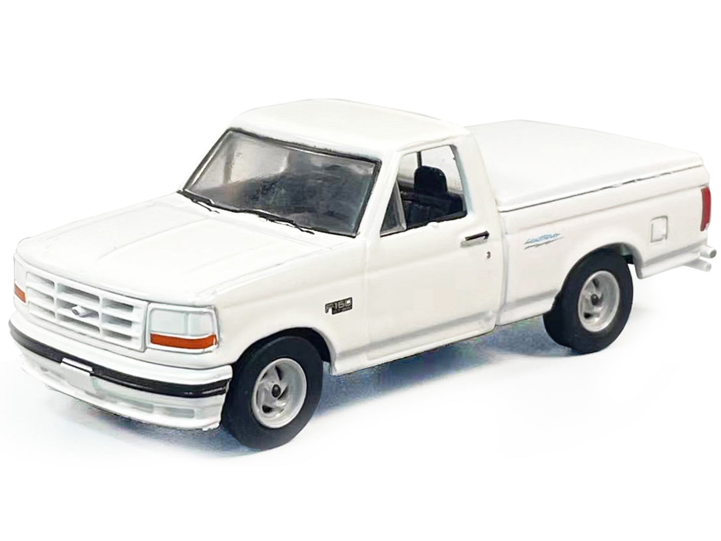 1994 Ford F-150 SVT Lightning Pickup Truck with Tonneau Bed Cover White "Hobby Exclusive" Series 1/64 Diecast Model Car by Greenlight