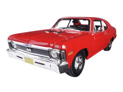 1970 Chevrolet Nova SS Coupe Red 1/18 Diecast Model Car by Maisto