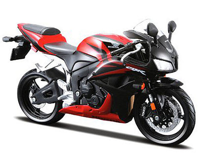 Honda CBR 600RR Red and Black 1/12 Diecast Motorcycle Model by Maisto