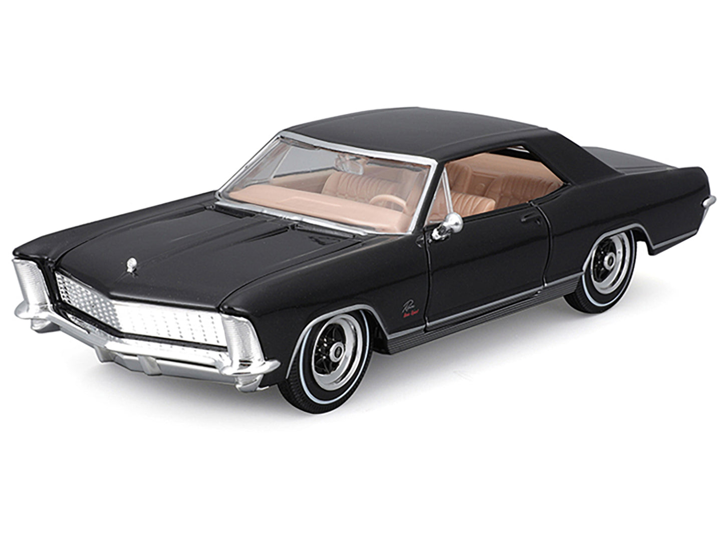 1965 Buick Riviera Gran Sport Black Metallic "Special Edition" Series 1/26 Diecast Model Car by Maisto