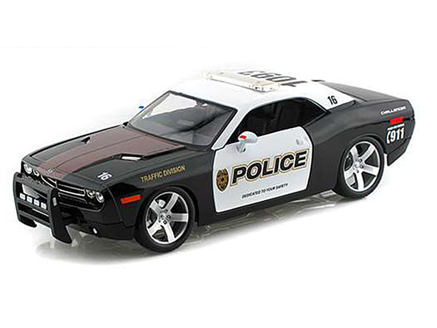 2006 Dodge Challenger Concept Police 1/18 Diecast Model Car by Maisto